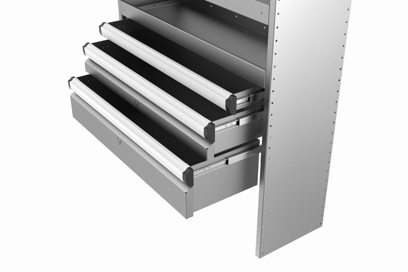 LOCK-IN / LOCK-OUT DRAWER 24" X 3"