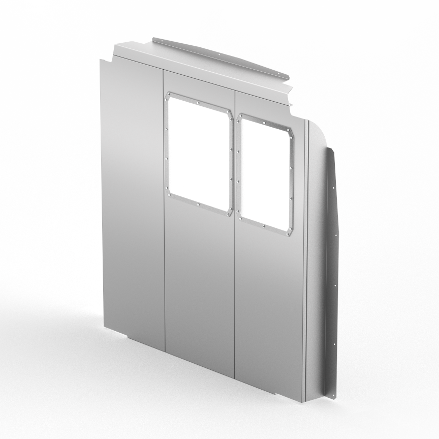 TRANSIT MED ROOF LEXAN WINDOW (E-TRANSIT COMPATIBLE)