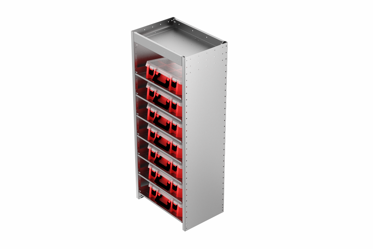 UNIVERSAL PARTS ORGANIZER MODULE (cases not included)