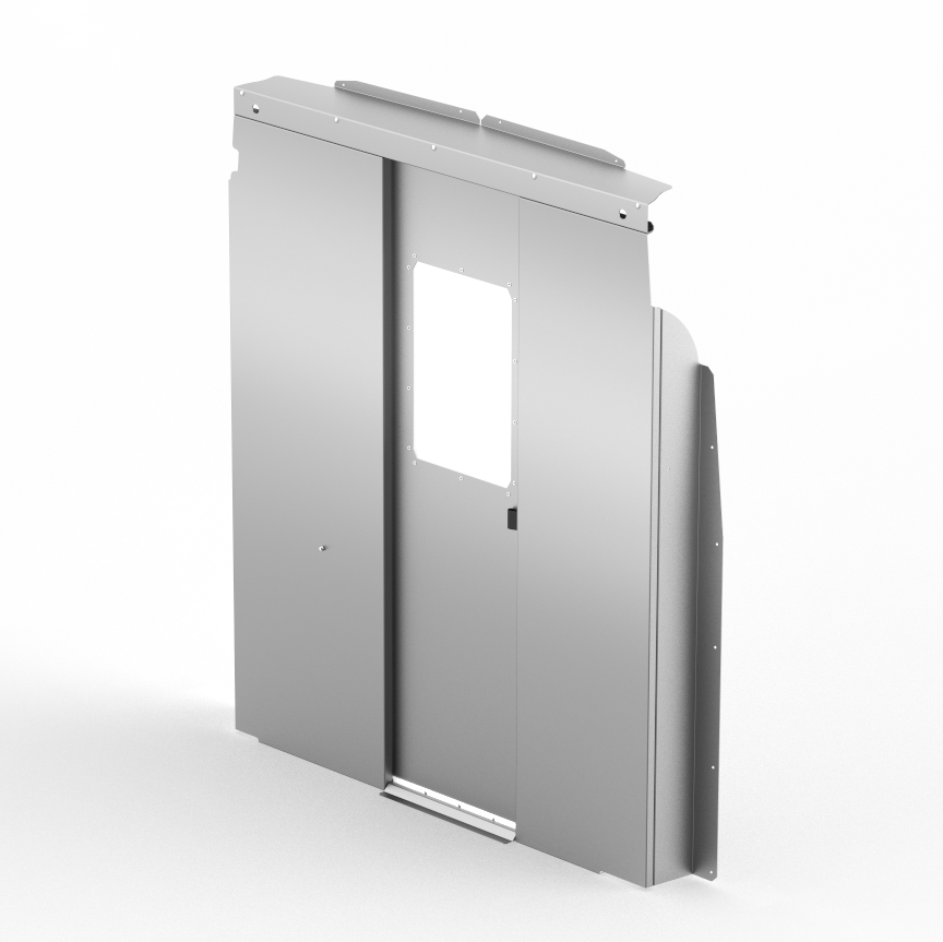 TRANSIT HIGH ROOF SLIDING DOOR W/WINDOW (E-TRANSIT COMPATIBLE)