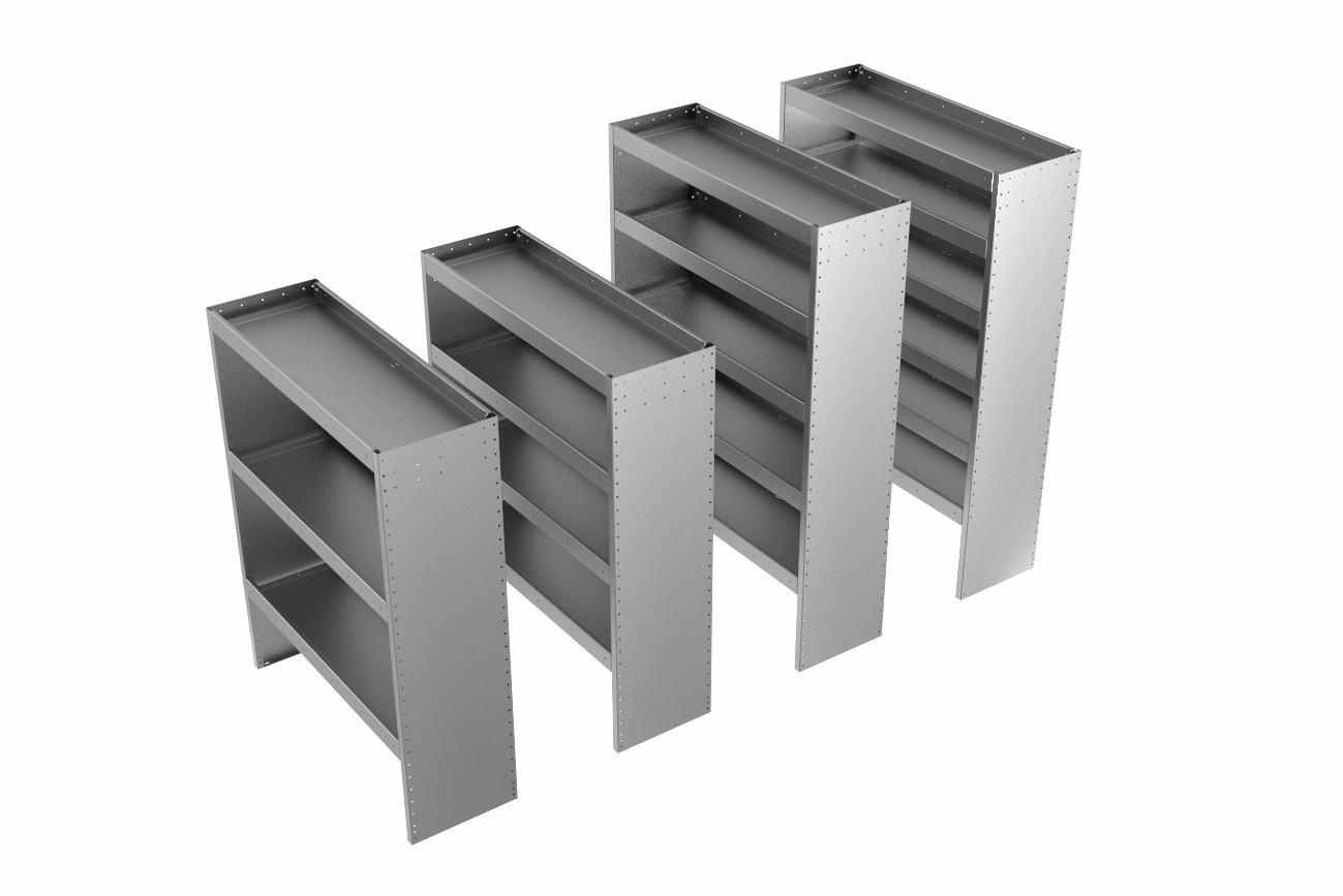 3 LEVEL SHELF MODULE 48" WIDE STRAIGHT BACK