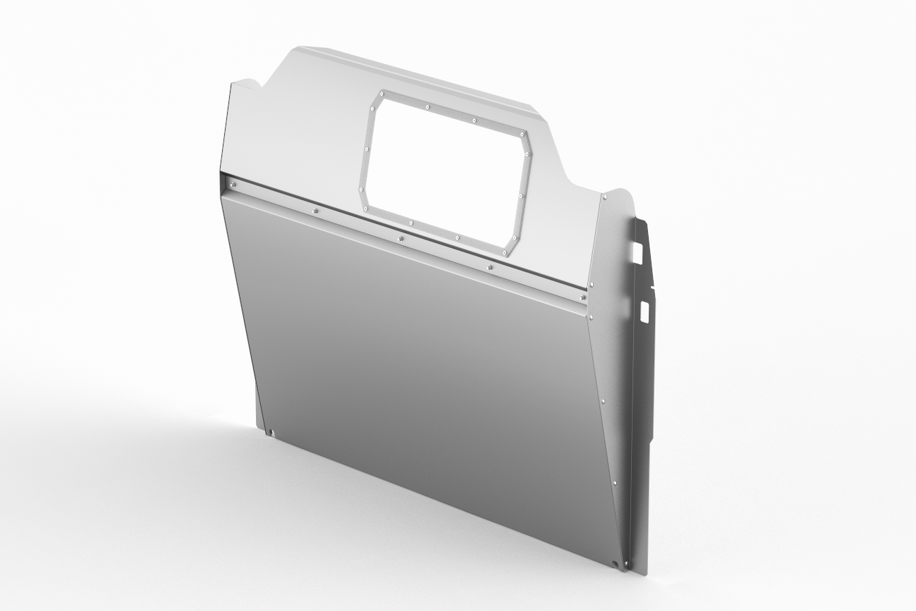 TRANSIT LOW ROOF LEXAN WINDOW BULKHEAD
