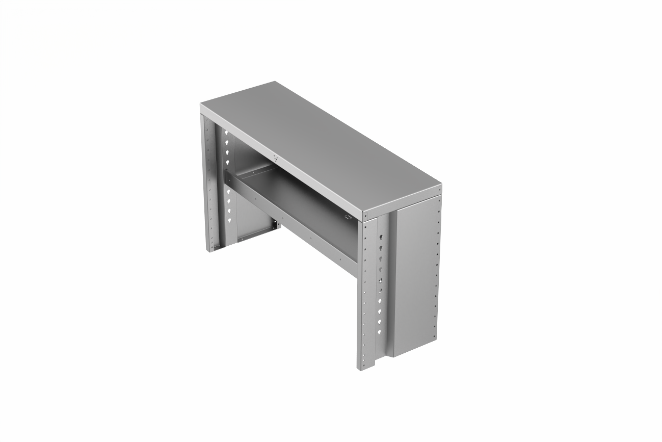 ÉTABLI AVEC ÉTAGÈRE 28 PO DE HAUTEUR X 16 PO DE LARGEUR X 48 PO DE LONGUEUR (POSITION ASSISE)