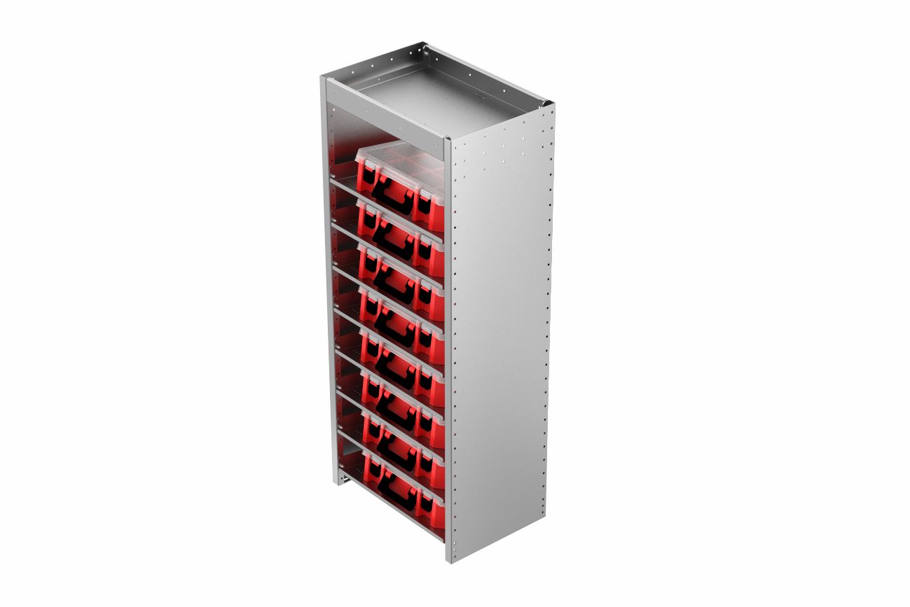 UNIVERSAL PARTS ORGANIZER MODULE (cases not included)