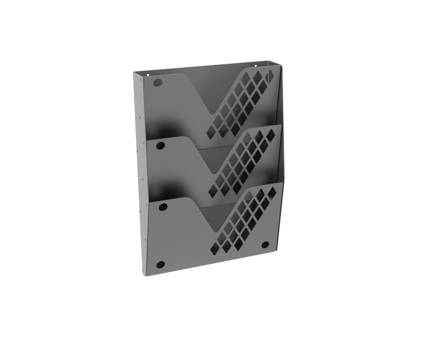 TRIPLE LETTER FORMAT DOCUMENT HOLDER
